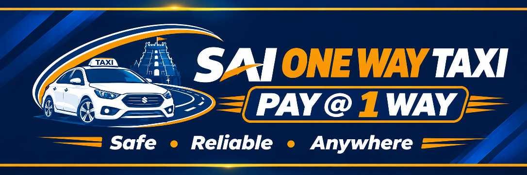 Sai One Way Taxi Logo